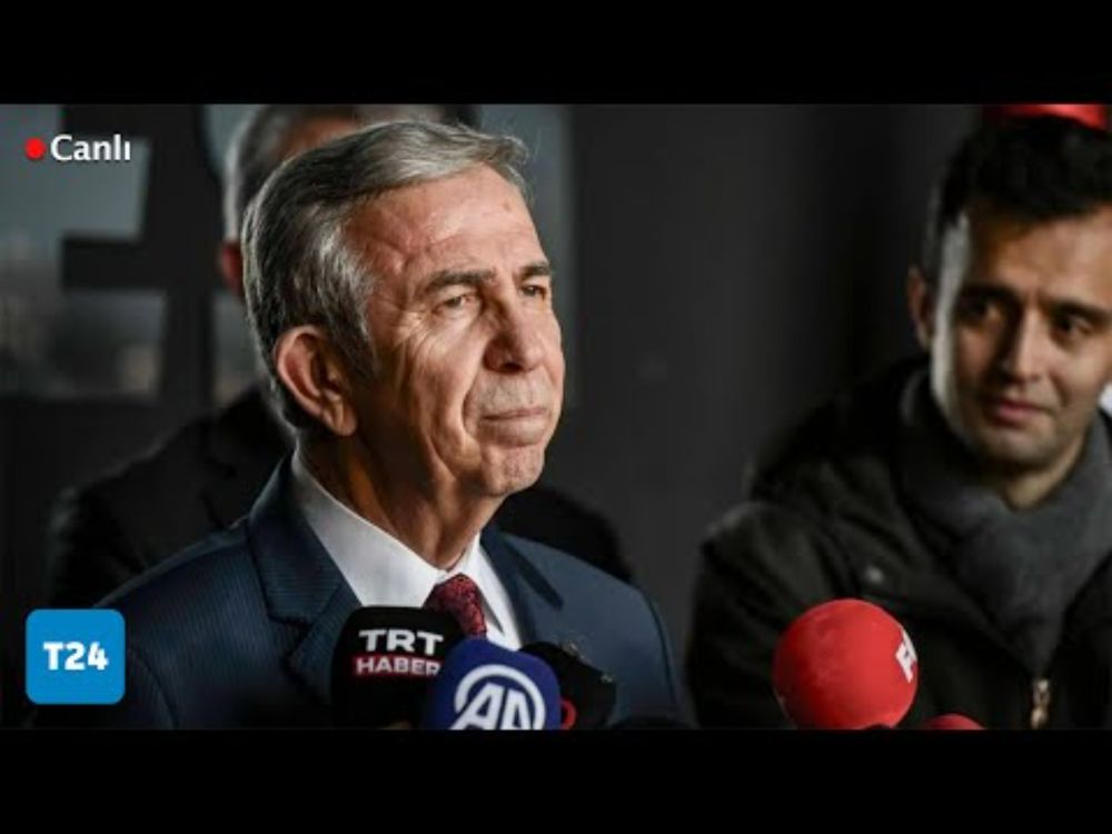 #CANLI | Ankara Büyükşehir Belediye Başkanı Mansur Yavaş, basın toplantısı düzenliyor