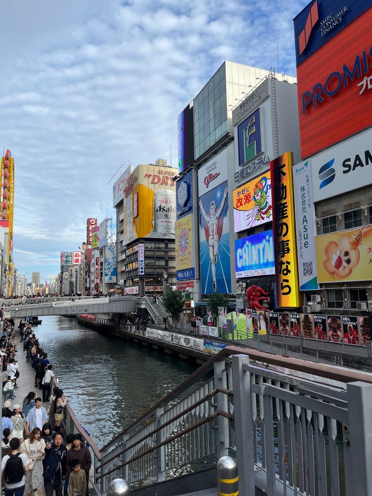 picture of dotonbori river