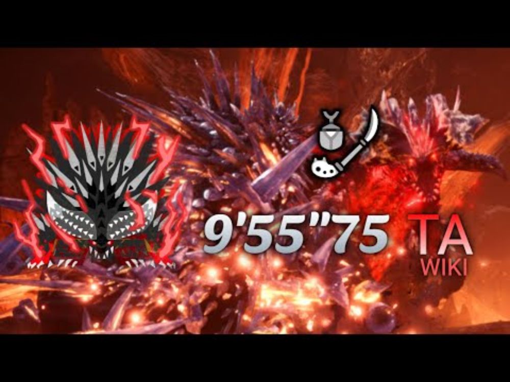 BLOOD-RED DEVIL : Devil Gene Nergigante Speedrun TA Rules IG 9'55"75