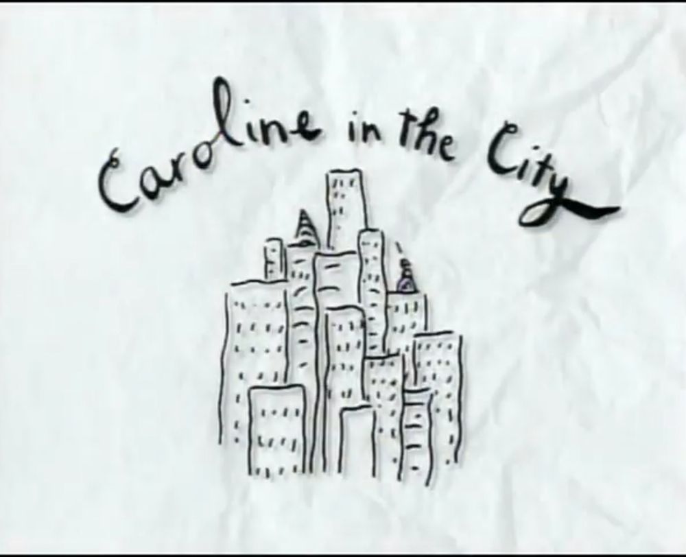 Opening credits for caroline in the city