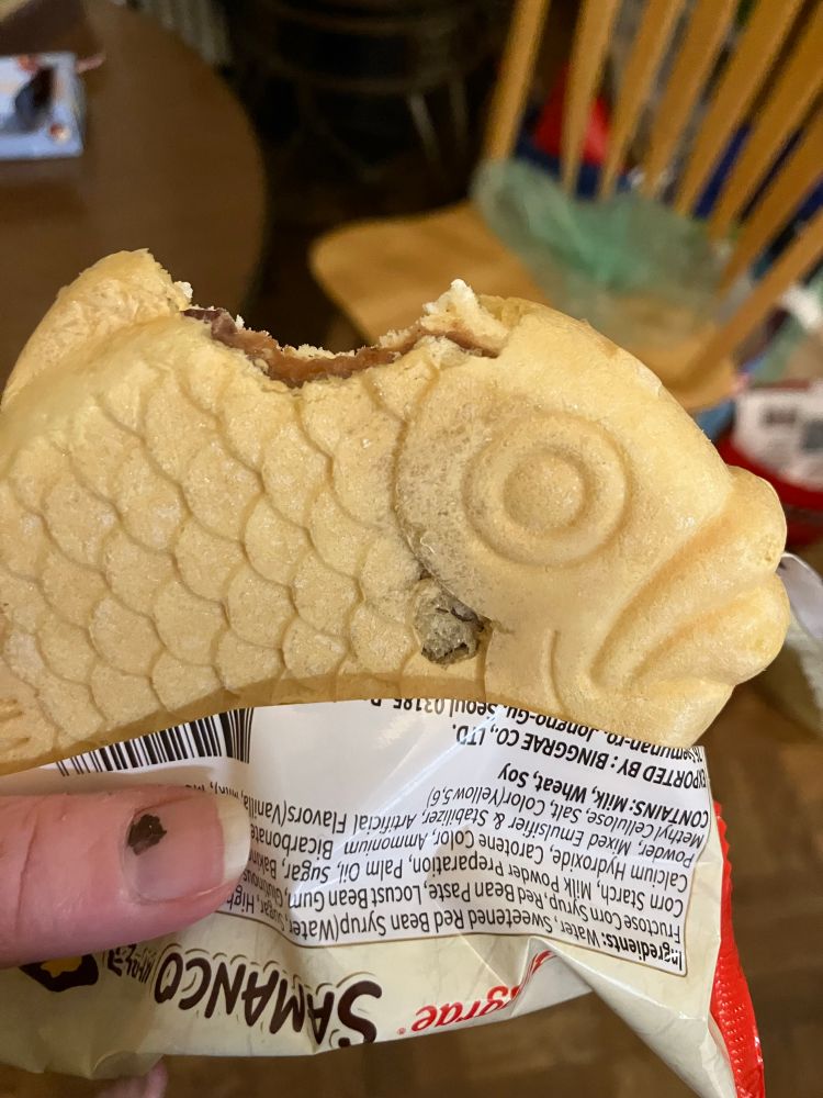 an ice cream taiyaki