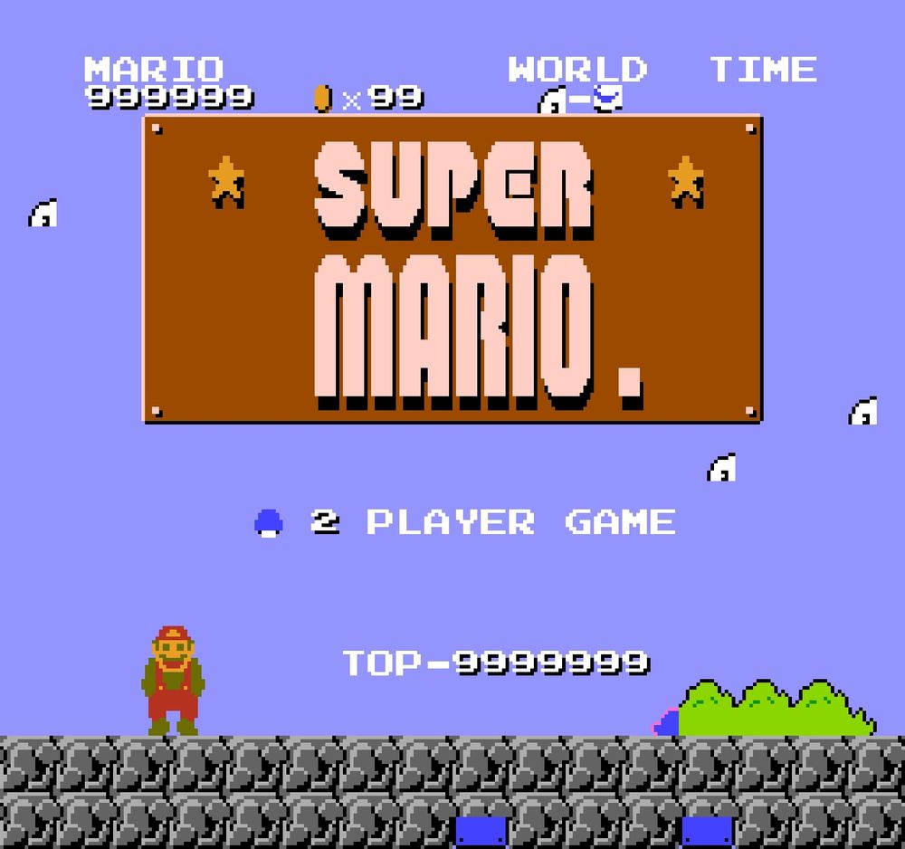 Title screen 