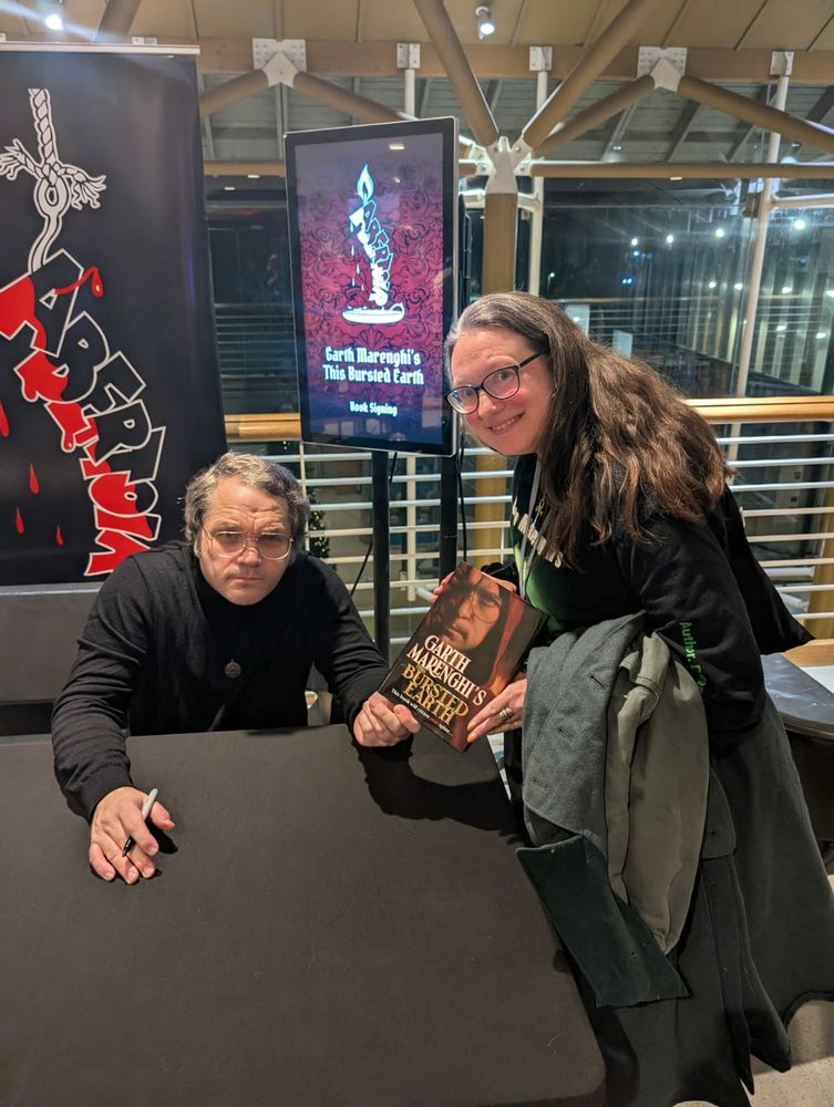 Me with Garth Merenghi