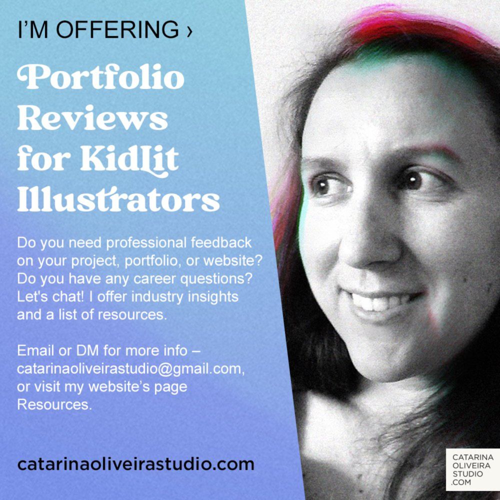 A list of resources for Kid Lit Artists — CATARINA  OLIVEIRA  STUDIO