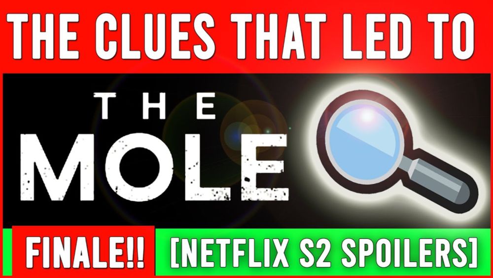 CLUE REVIEW: THE MOLE NETFLIX SEASON 2 FINALE MOLE REVEAL CLUES! SPOILERS #themole #themolenetflixs2