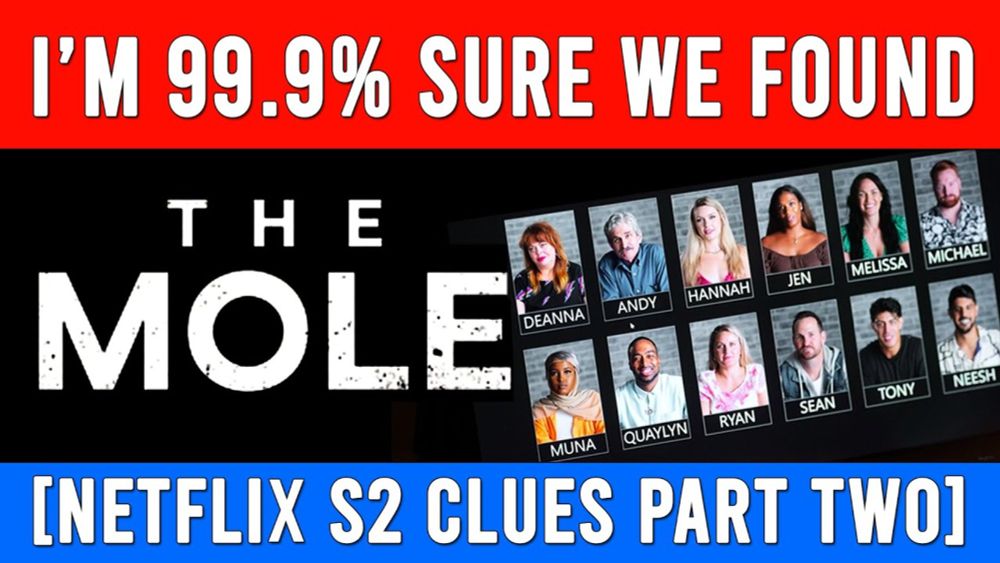 THE MOLE NETFLIX S2 MORE MOLE CLUES REVEALED: NEXT THREE EPS SPOILERS! #themole #netflixthemole