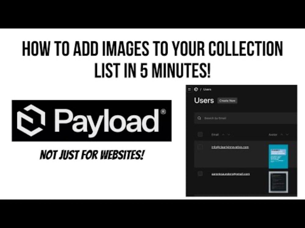 How to Add Images to Your Payload CMS Admin Collection List View in 5 Minutes!