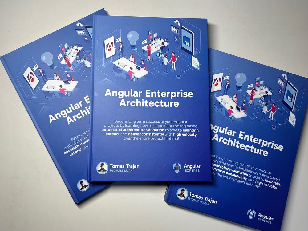 Book Angular Enterprise Architecture by Tomas Trajan for NG Venice https://angularexperts.io/products/ebook-angular-enterprise-architecture?utm_source=ng-venice.org&utm_medium=affiliate&utm_content=logo&utm_content_type=ad&utm_campaign=ngvenice2025&promocode=ngvenice33