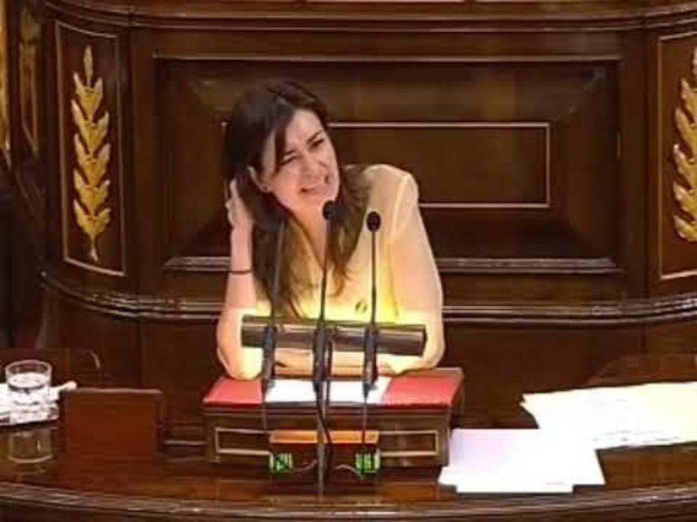 Carmen Montón defiende la reforma del matrimonio igualitario en el Congreso (2005)