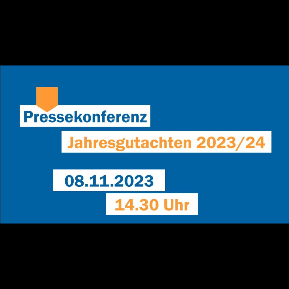 Pressekonferenz Jahresgutachten 2023/24