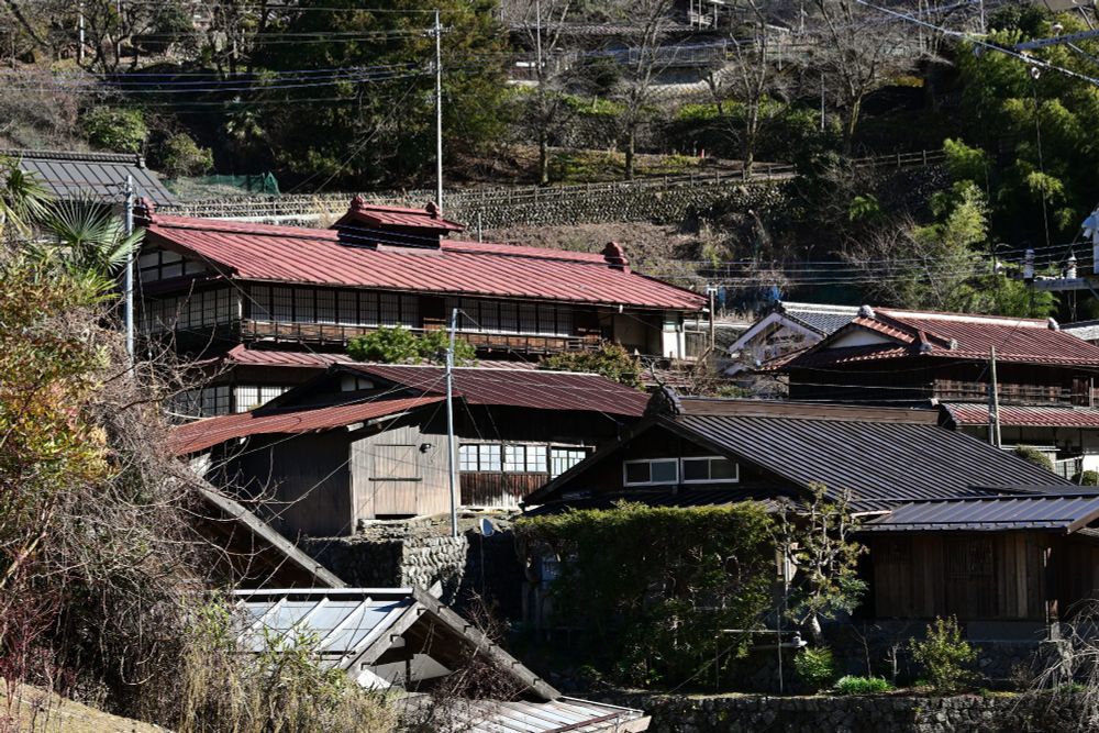 山梨県早川町 赤沢宿
