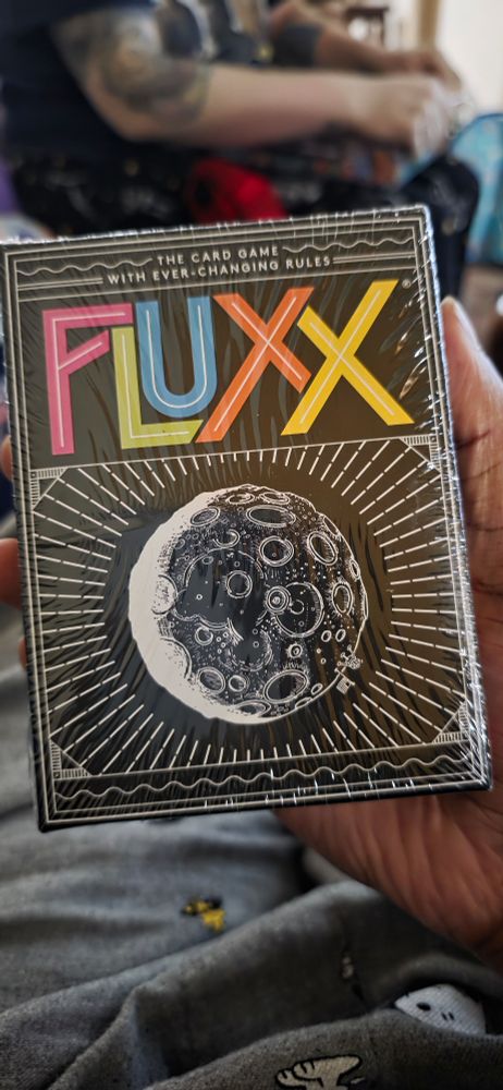 Card game box called Fluxx
