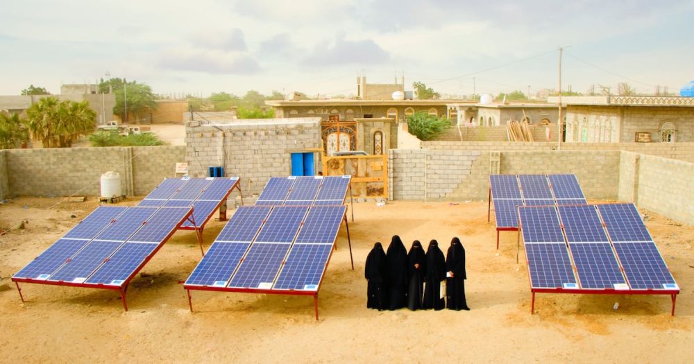 Meet the woman who lit up Yemen's towns one solar panel at a time | The National