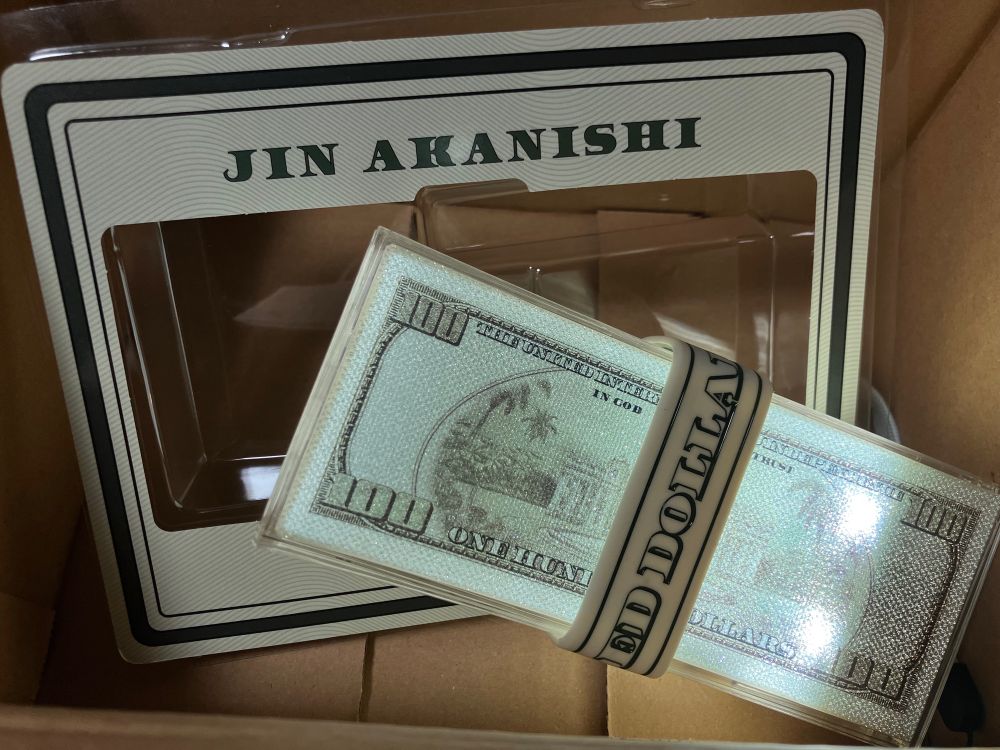 札束の形をしたペンライト