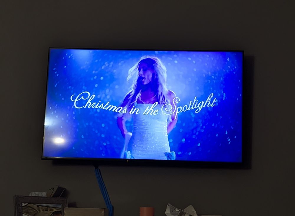 Christmas in the spotlight on my TV