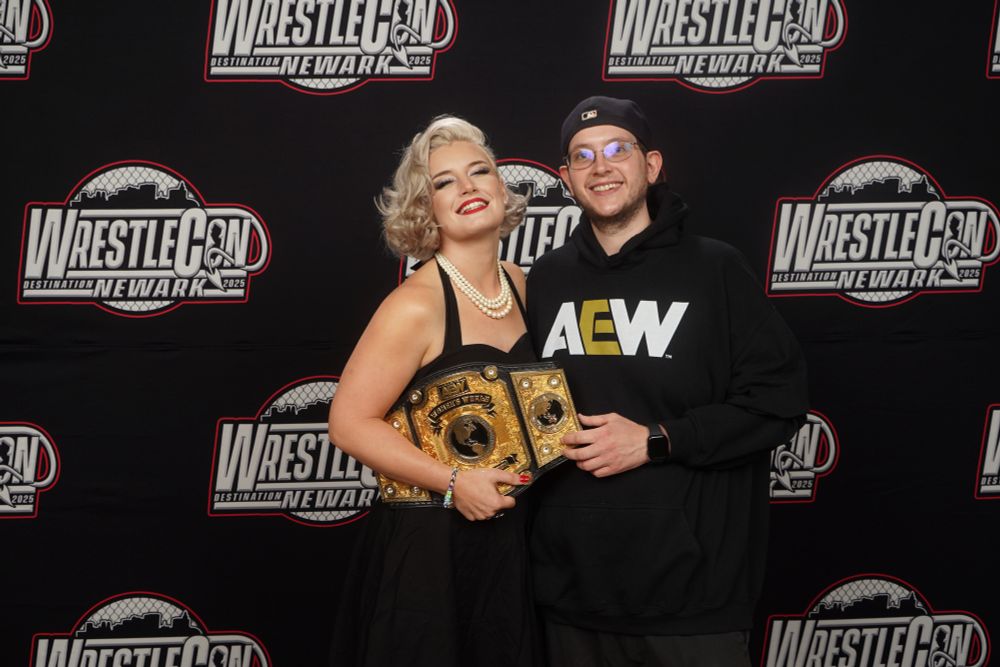 #AEW Women’s World Champion “Timeless” Toni Storm and I at WrestleCon NJ