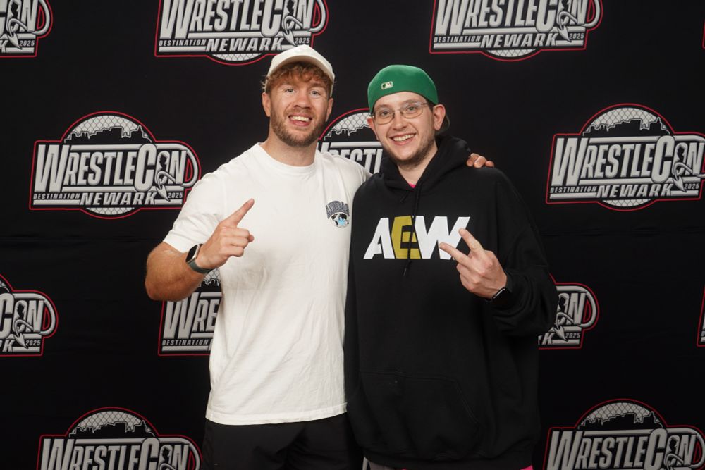 #AEW star Will Ospreay and I at WrestleCon NJ