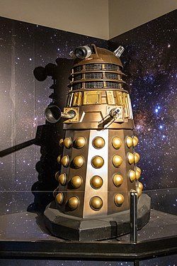a dalek from Doctor Who