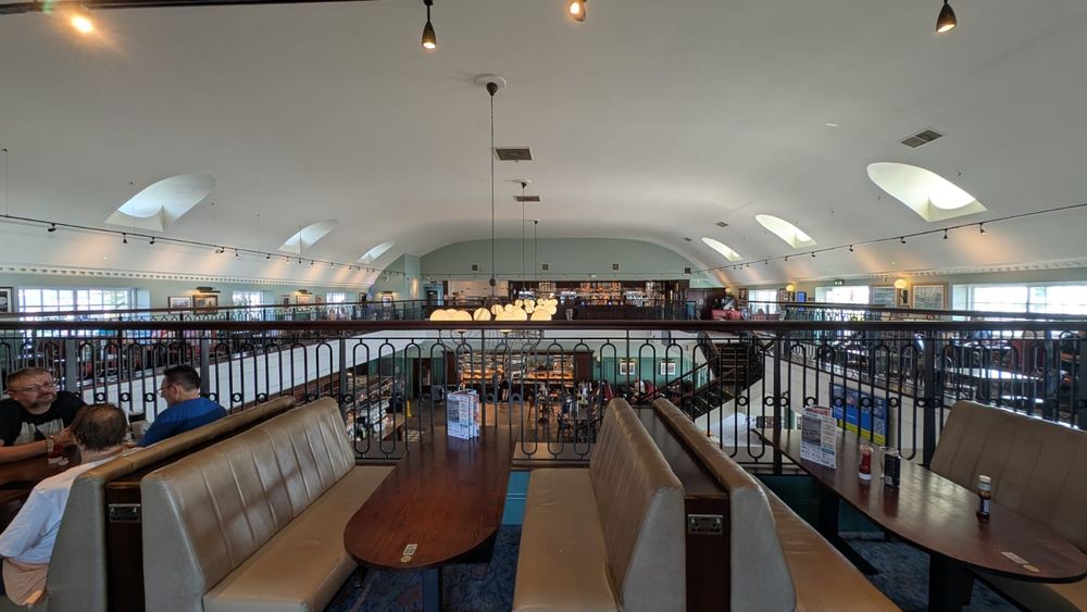 The inside of the Royal Victoria Pavilion in Ramsgate, beautifully restored by Wetherspoons