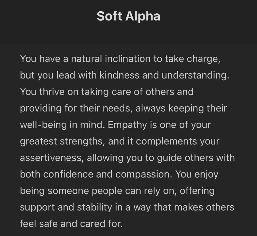 Results of Short Omegaverse Dynamics Quiz