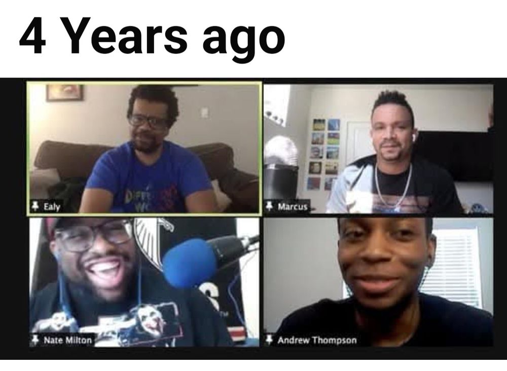 The Nubian Wrestling Advocates appearing on POST Wrestling Podcast Day.
