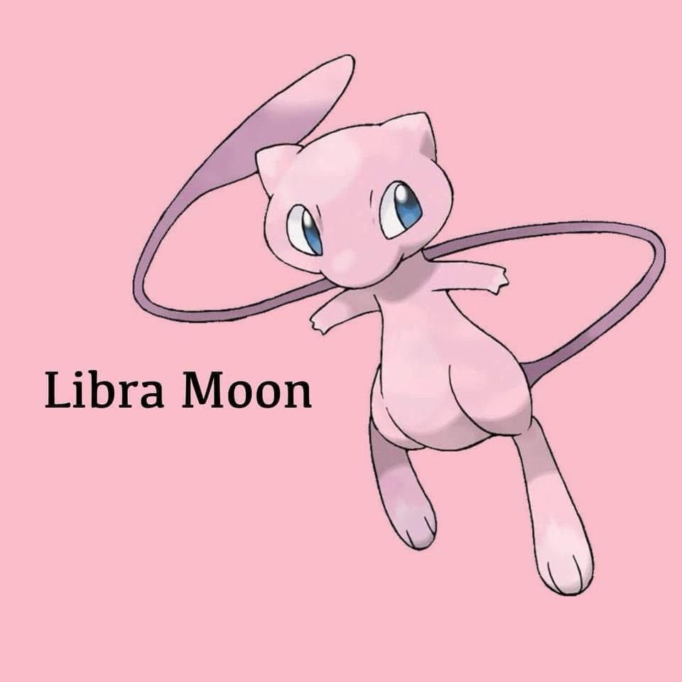 Lua em libra Mew 
