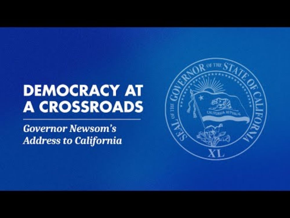 Governor Newsom Delivers Major Address to Californians