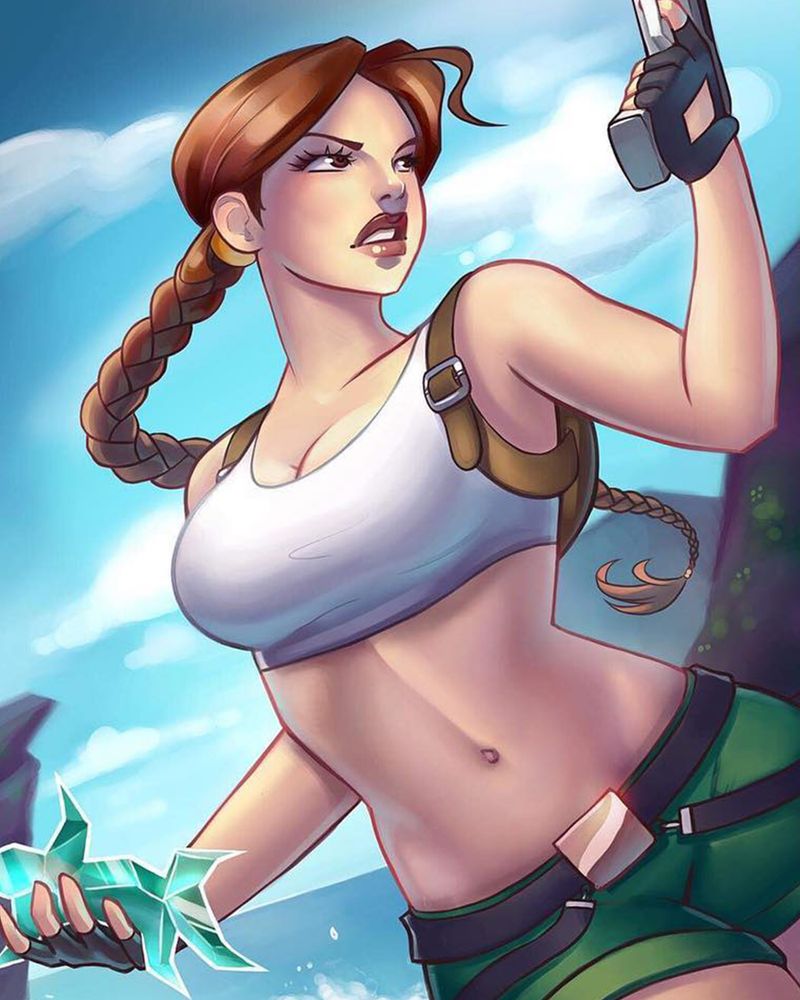 lustration by @lushiesart.