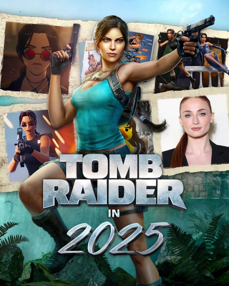 Post showcasing Tomb Raider highlights for 2025.