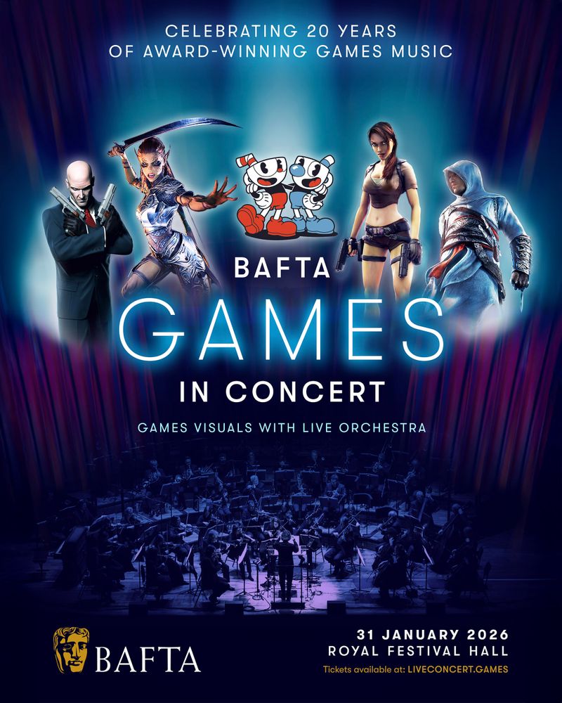 Image for the BAFTA Games in Concert.