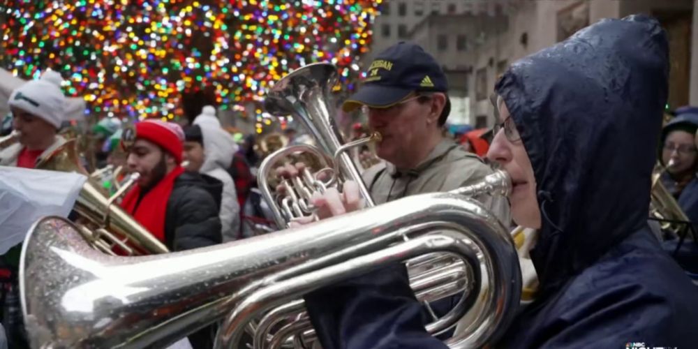 Hundreds of musicians spread holiday cheer at TubaChristmas 50th anniversary show