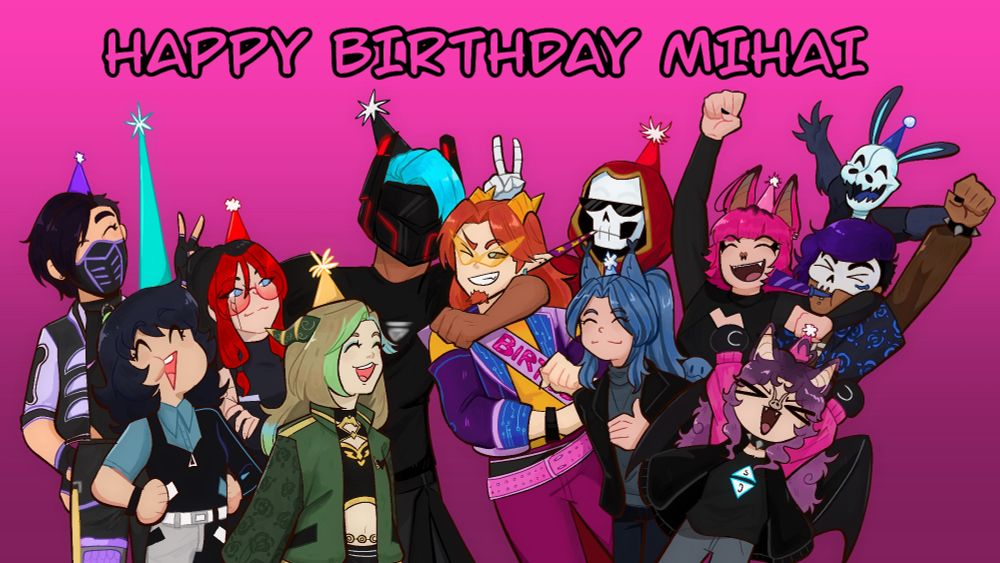 HAPPY BIRTHDAY MIHAI <3 🎉🥳✨