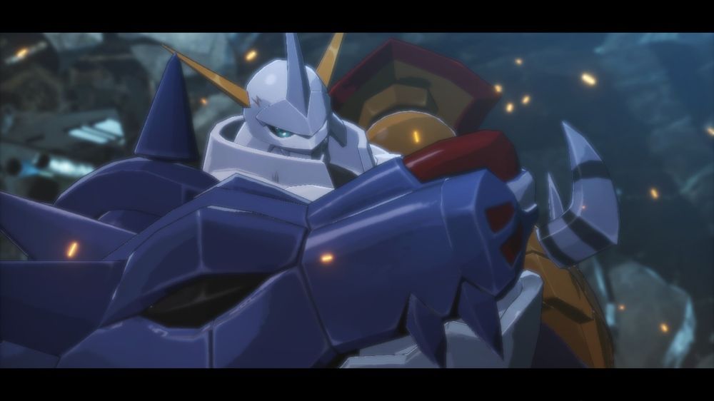 Omegamon no jogo Digimon Story Time Stranger