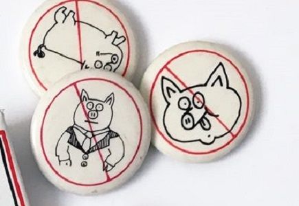 Don't be a litter pig (logos)