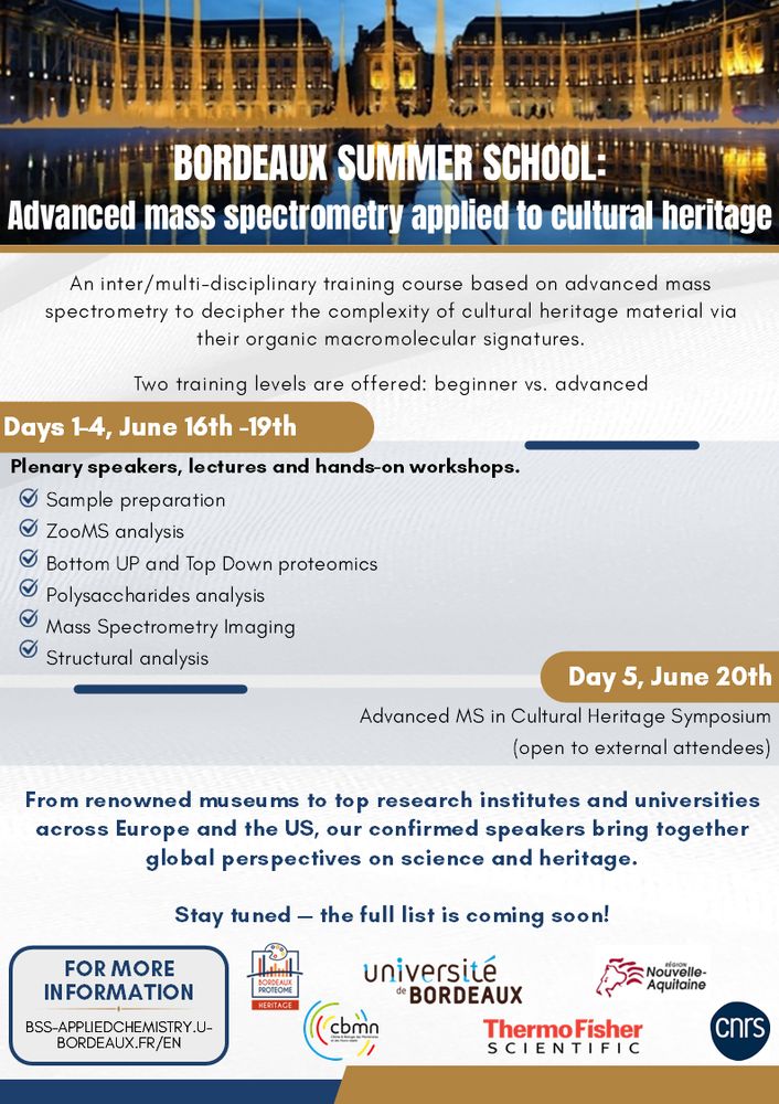 Bordeaux Summer School 2025 Flyer