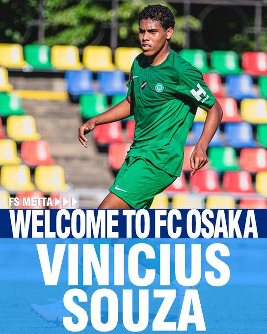Souza Vinicius {ヴィニシウス ソウザ} is a new player of FC Osaka