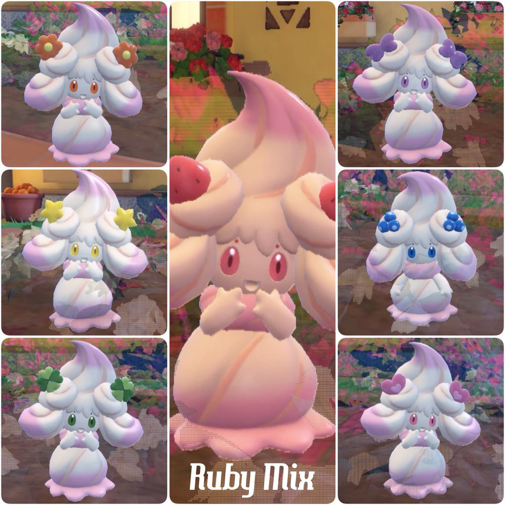 マホイップ
ルビーミックス