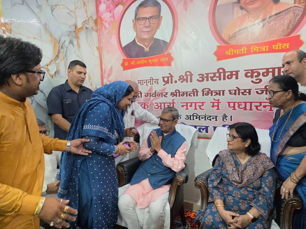 Met Haryana Governor Asim Kumar Ghosh to discuss development.