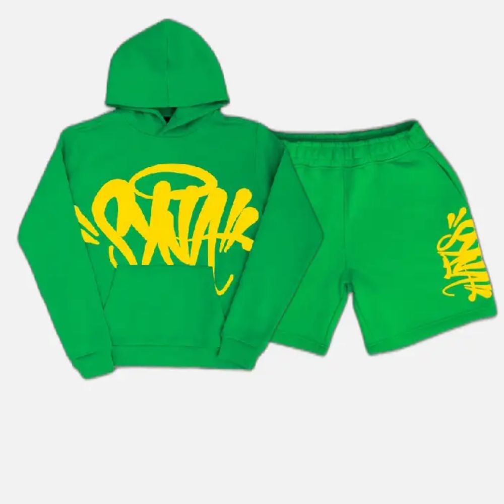 Synaworld Team Syna Hood Green Twinset | synaworldofficialuk.com