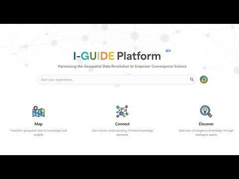 I-GUIDE Platform Introduction