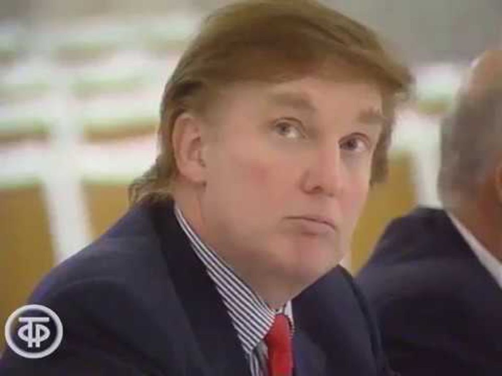 Trump in Russia 1995 (Russian)