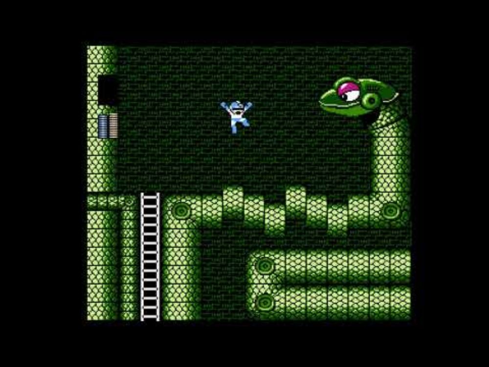 Mega Man III Boss: Big Snakey (1st Time)