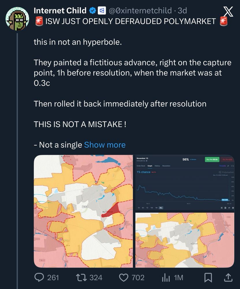 Crypto nerd complaining about fraud relating to whether some hill in eastern Ukraine is under Russian control or not 