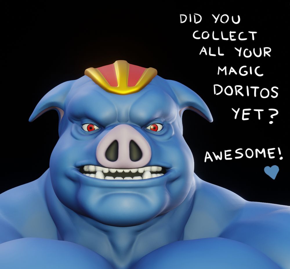 I should probably get on Zbrush.