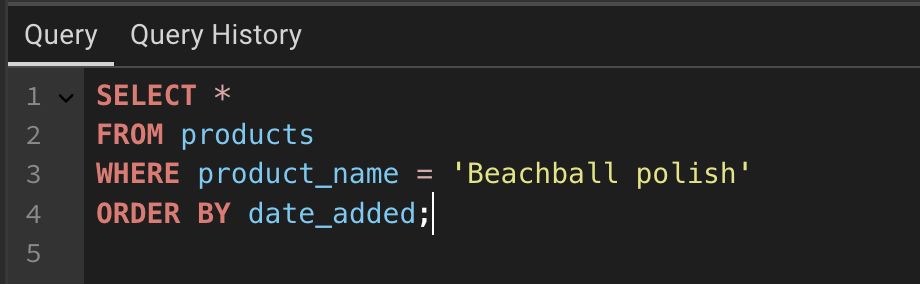 Image of the pgAdmin Query Tool showing the custom font.