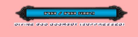 "Divine God Doomguy (Suppressed)" 5750 health