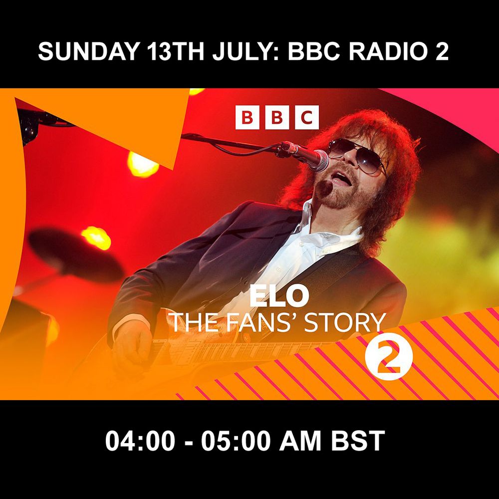 Neil contributes to a radio celebration of the Electric Light Orchestra. The programme is on BBC Sounds now and the link is in our bluesky post. The same programme will also be broadcast on BBC Radio 2 from 4 to 5 am on Sunday 13th July. To listen online you will need to sign in, but it's quick and free to create an account! Please check availability for your region.
