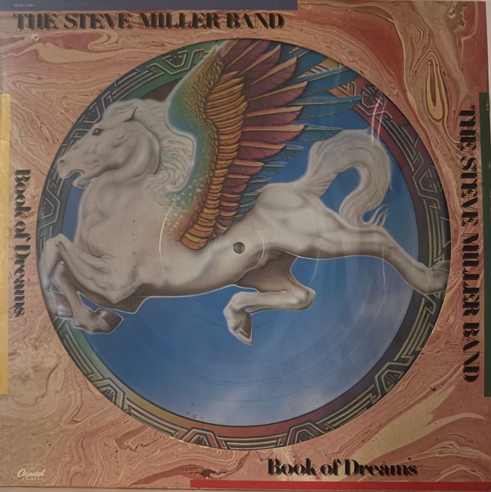 Front cover cut out for picture disc pegasus