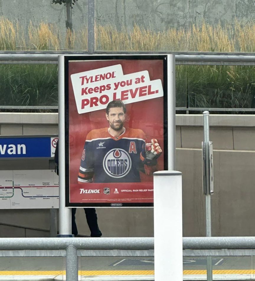 draisaitl tylenol ad 