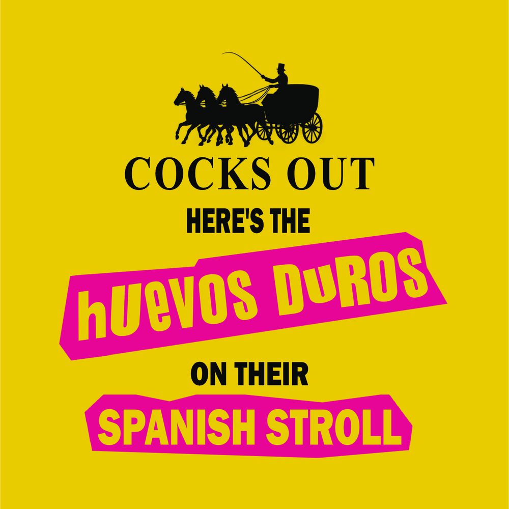Cover 'Spanish Stroll' de Huevos Duros

'Spanish Stroll' lanzamiento de la banda Huevos Duros. #Música #DIY #Lofi, #Post-Rock de calidad que nada tiene que envidiar a producciones con mucho más medios, pero ni la mitad del entusiasmo contagioso, genuino e indómito de Manolo Rock y Cia
https://collectorseriesdiy.blogspot.com/2025/12/proximo-lanzamiento-de-la-banda-canaria.html #Press